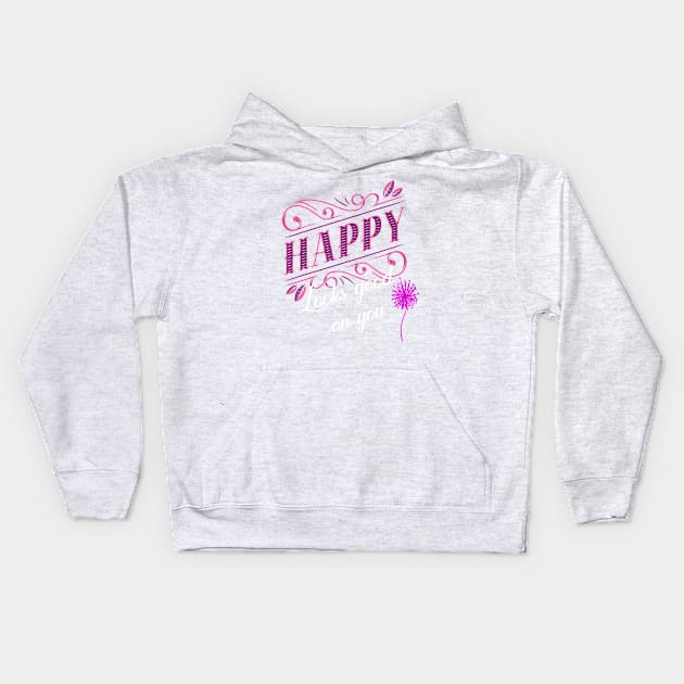 Happy. Looks good. Kids Hoodie by BellaLouise